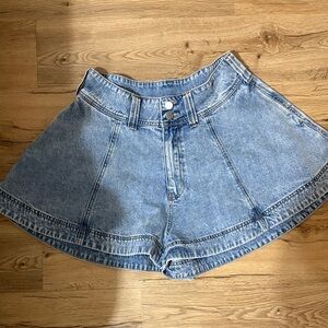 Denim Blue Women's Shorts